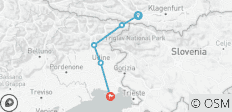  Alpe-Adria-Cycle Path 2 Villach-Grado 6/5 - 5 destinations 