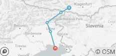  Alpe-Adria-Cycle Path 2 Villach-Grado 6/5 - 5 destinations 