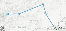  Mur-Radweg - 6 Destinationen 