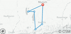  Münchens Seenvielfalt - 6 Destinationen 