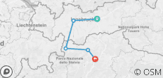  Innsbruck - Bozen - 4 Destinationen 