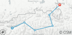  Innsbruck – Salzburg - 6 destinations 