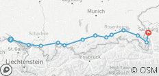  Lake Constance - Lake Koenigssee - Salzburg 14/13 - 13 destinations 