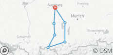  Romantische route &amp; Beierse meren - 7 bestemmingen 