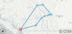  Circuit d\'été classique des Rocheuses - 10 destinations 