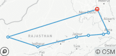  Viaje a medida de 9 días al Triángulo de Oro de la India con Jaisalmer y Jodhpur, salida diaria - 8 destinos 