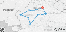  Viaje completo a Rajastán, 14 días - 12 destinos 