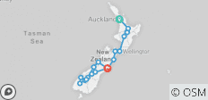  Kiwiana Panorama - Start Auckland, Ende Christchurch (16 Tage) - 18 Destinationen 