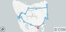  Famous 5 - 5 day Tour of Tasmania - 19 destinations 