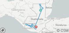  Guatemala: Sehen und erleben Sie ALLES in 8 Tagen, 1. Klasse individuelle Rundreise - 10 Destinationen 