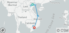  Vietnam Super Highlights - 15 Days - 11 destinations 