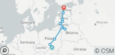  Polen und baltische Staaten Rundreise - 10 Destinationen 