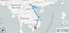  Vietnam von den Bergen bis ans Meer - 17 Tage - 12 Destinationen 