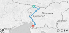  Fiets Slovenië Groen: Alpen tot Adriatische Zee - 7 bestemmingen 
