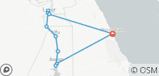  Nilkreuzfahrt ab Marsa Alam - 10 Destinationen 