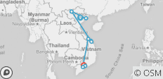  Prachtige 13-daagse rondreis door Vietnam van noord naar zuid - 9 bestemmingen 