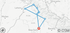  Circuito a Shimla con Rishikesh - 10 destinos 