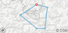  Bavarian Salzburg Alpine Meadows Trail - 6 destinations 