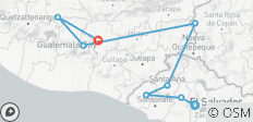  Maya Triangle : El Salvador, Copan Ruins &amp; Guatemala 8 Days - 8 destinations 