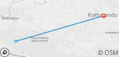  7-daagse ontdekkingstocht door Kathmandu en Chitwan - 3 bestemmingen 