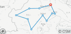  Triangle d\'or avec Rajasthan et faune 10 nuits / 11 jours - 11 destinations 
