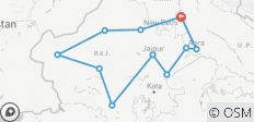 Triangle d\'or avec Rajasthan et faune 10 nuits / 11 jours - 11 destinations 