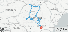  Rumänien UNESCO Rundreise - Private Rundreise - 19 Destinationen 