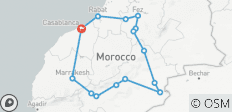  Marruecos 8 días desierto desde Casablanca - 15 destinos 