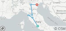  Italy Group Rail Tour (18-35) - 6 destinations 