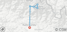  Langtang Valley Trek - 10 Tage - 8 Destinationen 