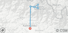  Excursionismo por el valle de Langtang 10 días - 8 destinos 