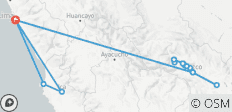  INCA ADVENTURES - 7 Days (Lima and Cusco - Machupicchu) with Domestic Flights - 17 destinations 