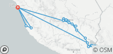  PERU EXPRESS - 10 DAYS (LIMA - CUSCO - MACHU PICCHU &amp; PUNO) WITH DOMESTIC FLIGHTS - 28 destinations 