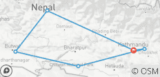  Zentralnepal Entdeckungsreise - 11 Tage - 6 Destinationen 