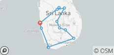  Hoogtepunten van Sri Lanka - 12 bestemmingen 