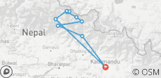  Manaslu Circuit Trek - 14 Tage - 10 Destinationen 