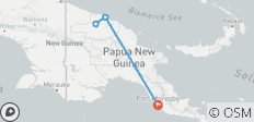  Papua New Guinea Sepik Explorer - 6 destinations 