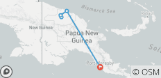  Papua-Neuguinea Sepik Abenteuer Rundreise - September - 7 Destinationen 