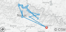  Nar Phu Valley Trek 19 Days - 31 destinations 