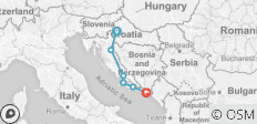  Kroatien Landleben und Inselhüpfen (ab Zagreb, 10 Tage, 9 Nächte) - 6 Destinationen 