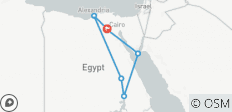  Kairo, Alexandria, Luxor, Assuan &amp; Sharm El Sheikh ( 10 Tage) - 10 Destinationen 