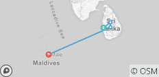  Flitterwochen auf Sri Lanka &amp; den Malediven - 4 Destinationen 