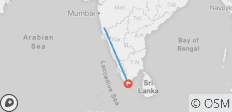  West Coast Express - Goa naar Kanyakumari - 9 daagse Moto tour - 2 bestemmingen 