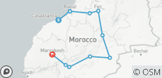  Wesentliche Marokko - 10 Destinationen 