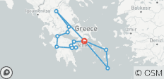  Das Beste von Griechenland - 14 Destinationen 