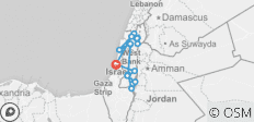  8 Day Israel Tour Package - 16 destinations 