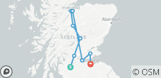  Outlander Tour of Scotland - 9 destinations 