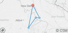  Taj Mahal inkl. Safari in Chambal, Bharatpur Vogelschutzgebiet &amp; Tiger Safari - 5 Destinationen 