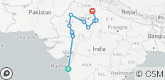  Passage par le Rajasthan - 11 destinations 