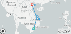  Inkijkjes in Vietnam - 12 dagen - 15 bestemmingen 